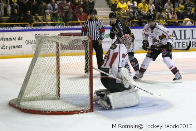 Photo hockey match Rouen - Mulhouse le 29/09/2012