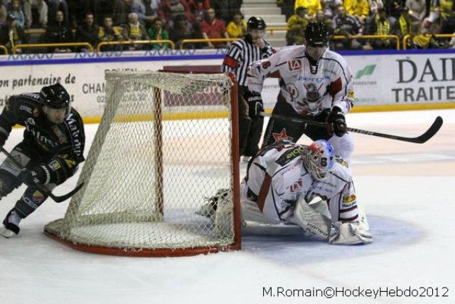 Photo hockey match Rouen - Mulhouse le 29/09/2012