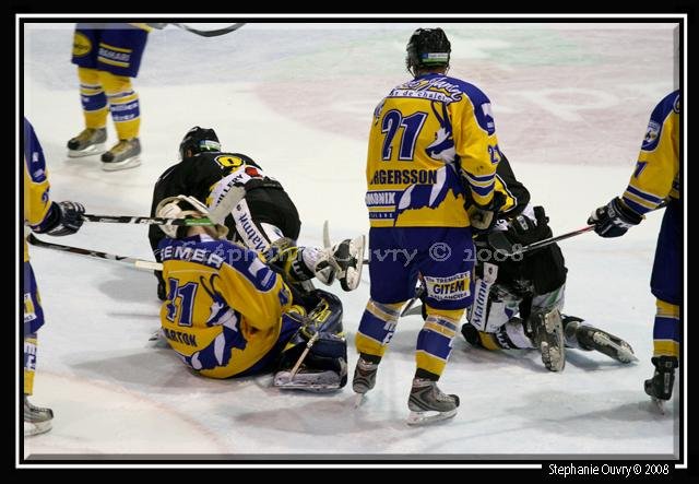 Photo hockey match Rouen - Chamonix  le 01/11/2008