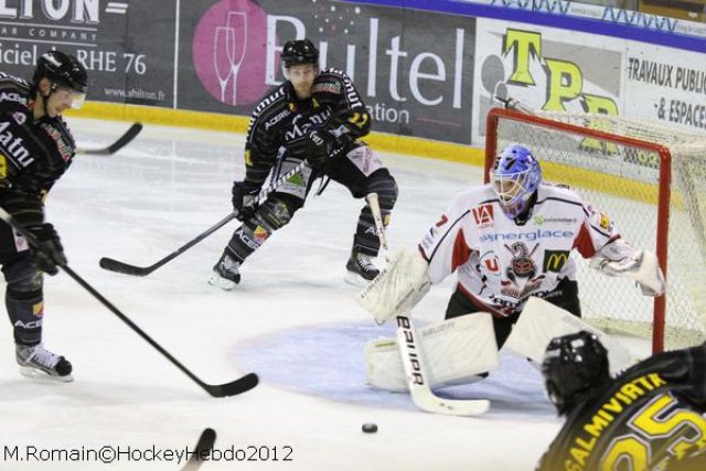 Photo hockey match Rouen - Mulhouse le 29/09/2012