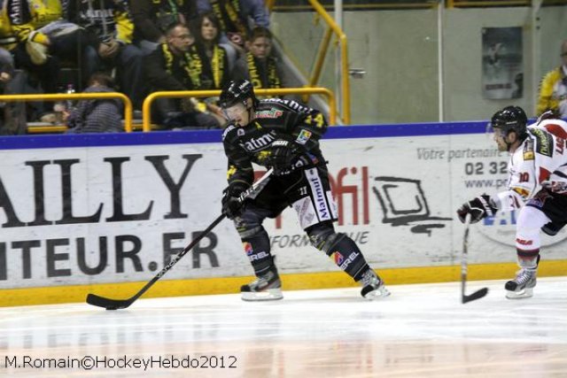 Photo hockey match Rouen - Mulhouse le 29/09/2012