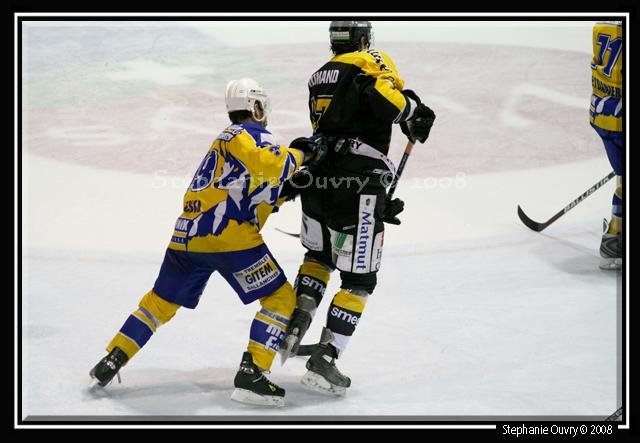 Photo hockey match Rouen - Chamonix  le 01/11/2008
