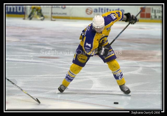 Photo hockey match Rouen - Chamonix  le 01/11/2008