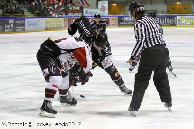 Photo hockey match Rouen - Mulhouse le 29/09/2012