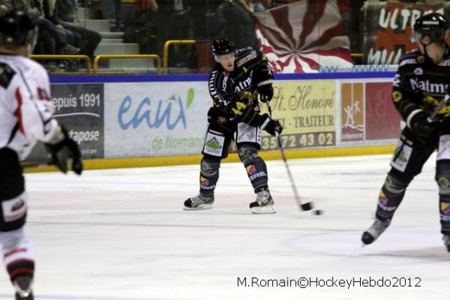 Photo hockey match Rouen - Mulhouse le 29/09/2012