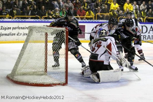 Photo hockey match Rouen - Mulhouse le 29/09/2012