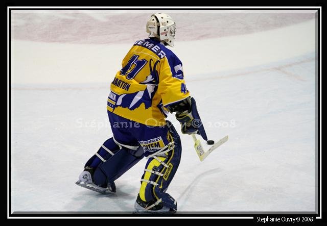 Photo hockey match Rouen - Chamonix  le 01/11/2008