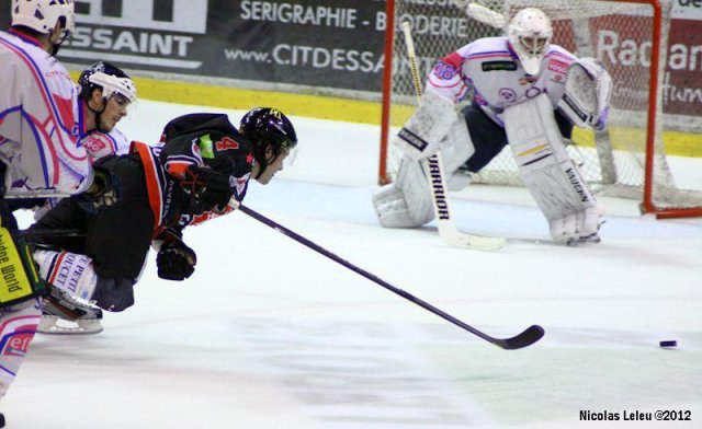 Photo hockey match Amiens  - Epinal  le 02/10/2012