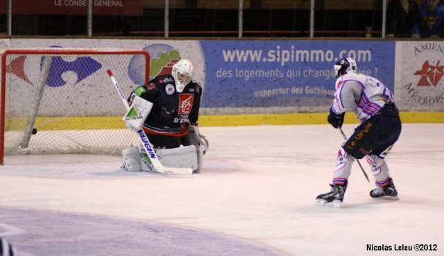 Photo hockey match Amiens  - Epinal  le 02/10/2012