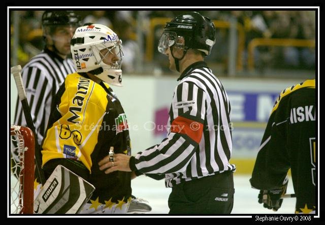 Photo hockey match Rouen - Chamonix  le 01/11/2008