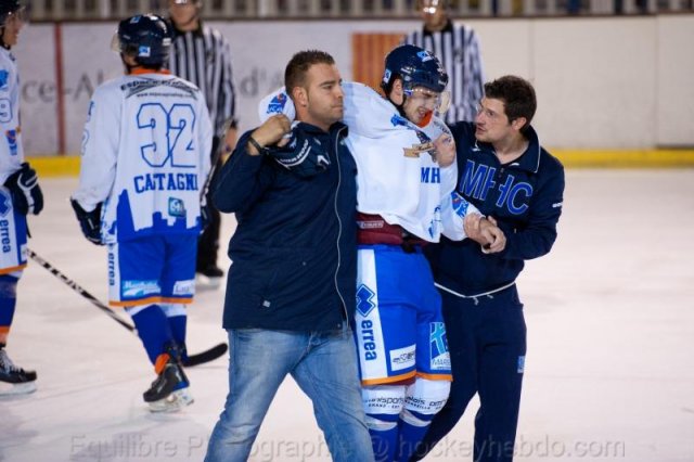 Photo hockey match Toulon - Marseille le 06/10/2012