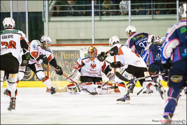 Photo hockey match Epinal  - Briançon  le 06/10/2012