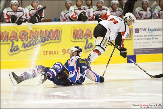 Photo hockey match Epinal  - Briançon  le 06/10/2012