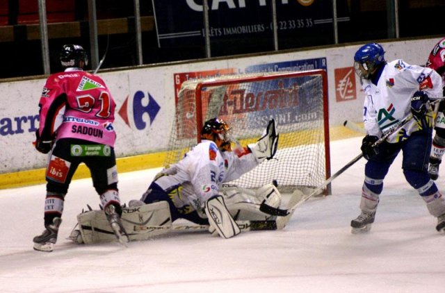 Photo hockey match Amiens  - Dijon  le 01/11/2008