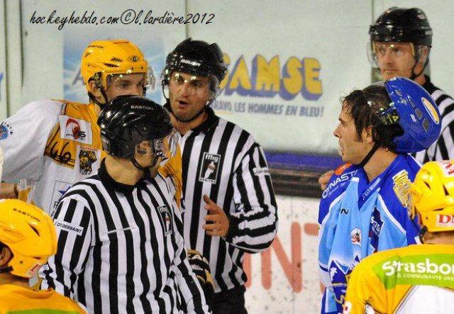 Photo hockey match Villard-de-Lans - Strasbourg  le 06/10/2012