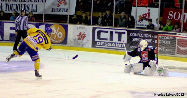 Photo hockey match Amiens  - Dijon  le 06/10/2012