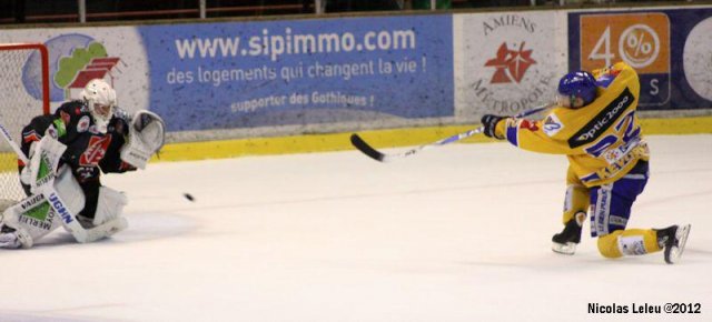 Photo hockey match Amiens  - Dijon  le 06/10/2012