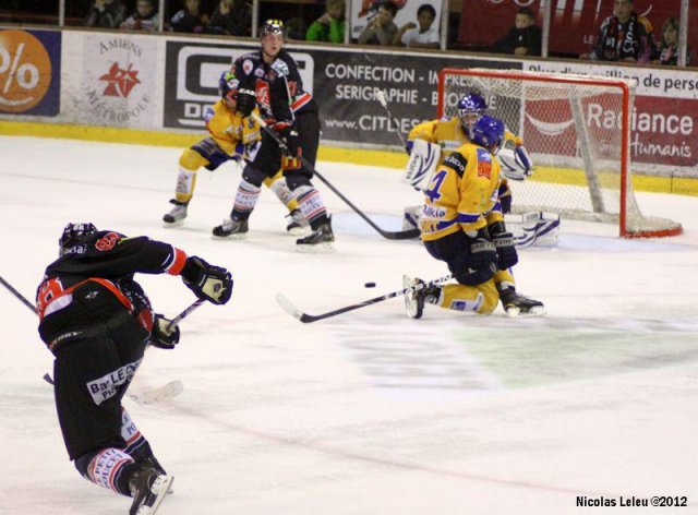 Photo hockey match Amiens  - Dijon  le 06/10/2012