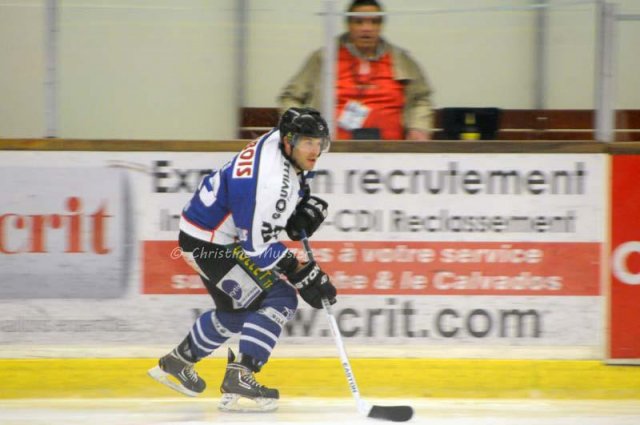Photo hockey match Caen  - Chamonix  le 06/10/2012