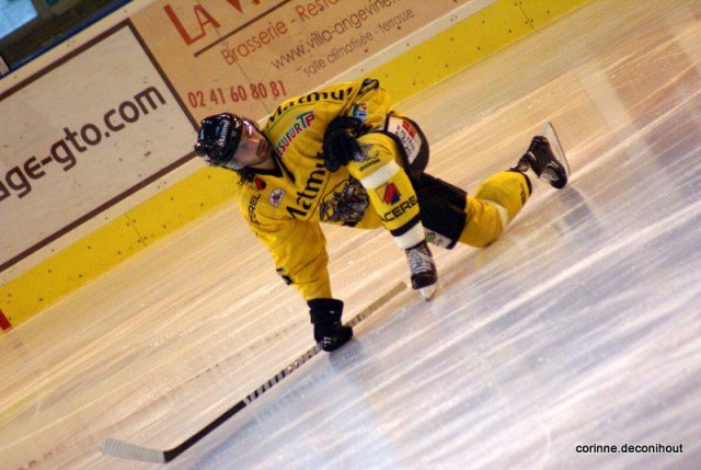 Photo hockey match Angers  - Rouen le 06/10/2012