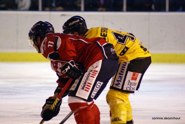 Photo hockey match Angers  - Rouen le 06/10/2012