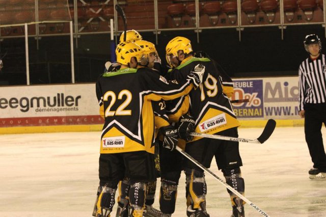 Photo hockey match Strasbourg II - Clermont-Ferrand le 06/10/2012