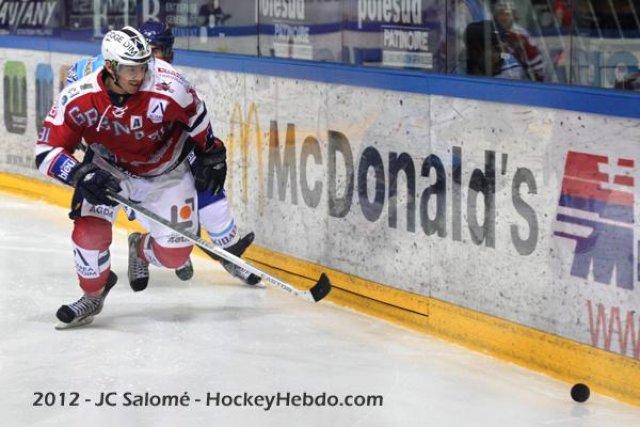 Photo hockey match Grenoble  - Villard-de-Lans le 09/10/2012