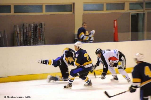 Photo hockey match Garges-lès-Gonesse - Caen  le 01/11/2008