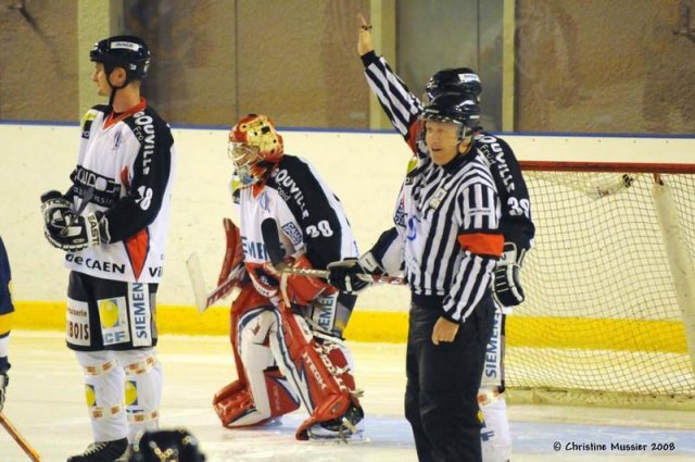 Photo hockey match Garges-lès-Gonesse - Caen  le 01/11/2008