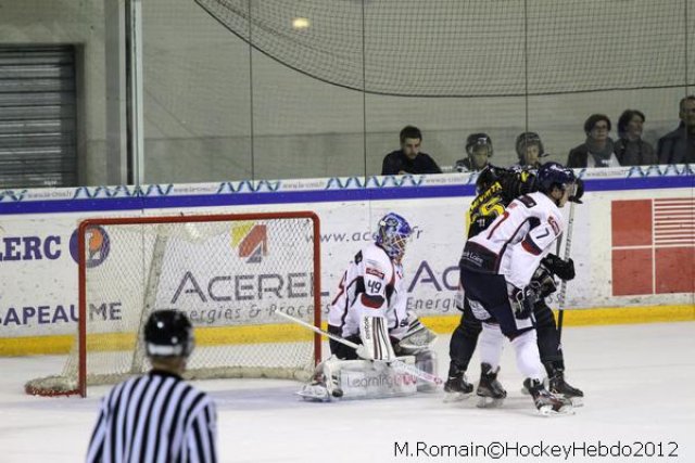 Photo hockey match Rouen - Angers  le 09/10/2012