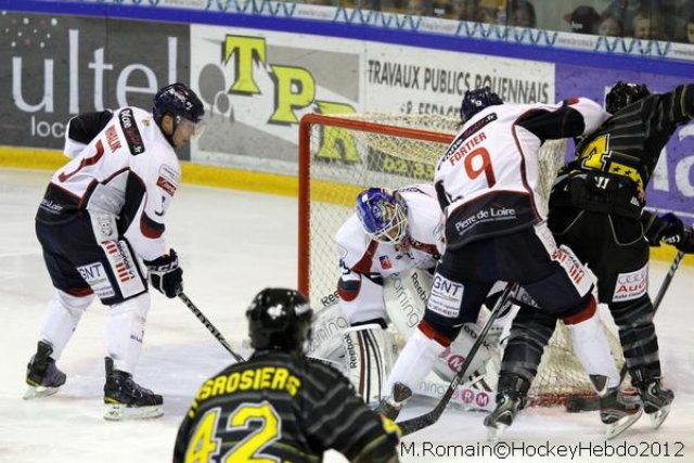 Photo hockey match Rouen - Angers  le 09/10/2012