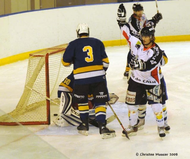Photo hockey match Garges-lès-Gonesse - Caen  le 01/11/2008