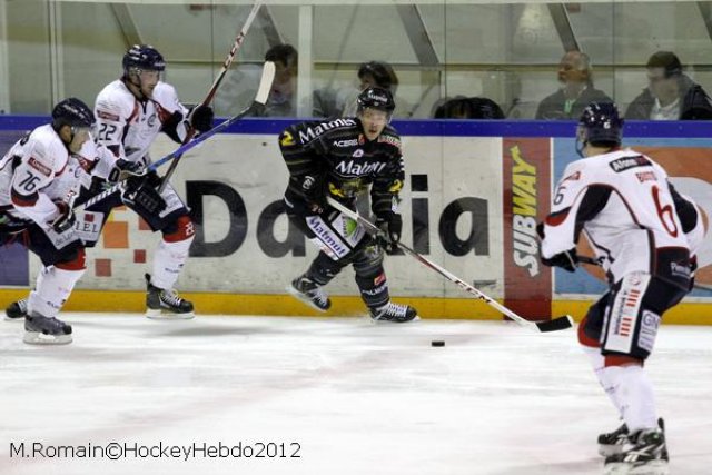 Photo hockey match Rouen - Angers  le 09/10/2012