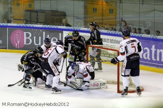 Photo hockey match Rouen - Angers  le 09/10/2012