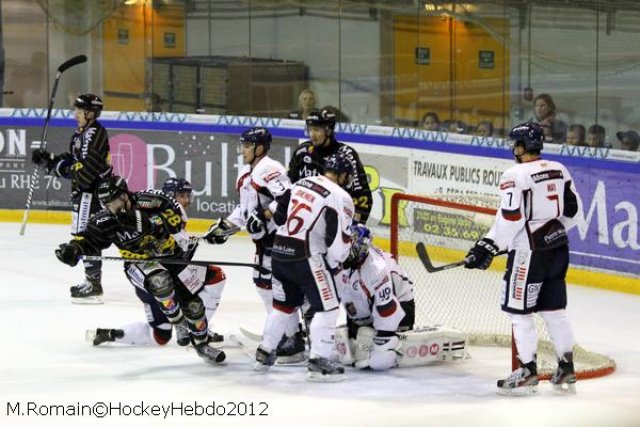 Photo hockey match Rouen - Angers  le 09/10/2012