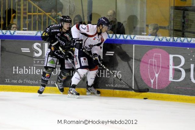 Photo hockey match Rouen - Angers  le 09/10/2012
