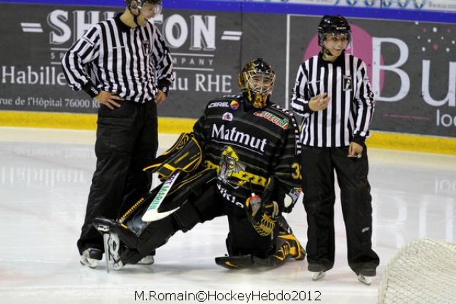Photo hockey match Rouen - Angers  le 09/10/2012