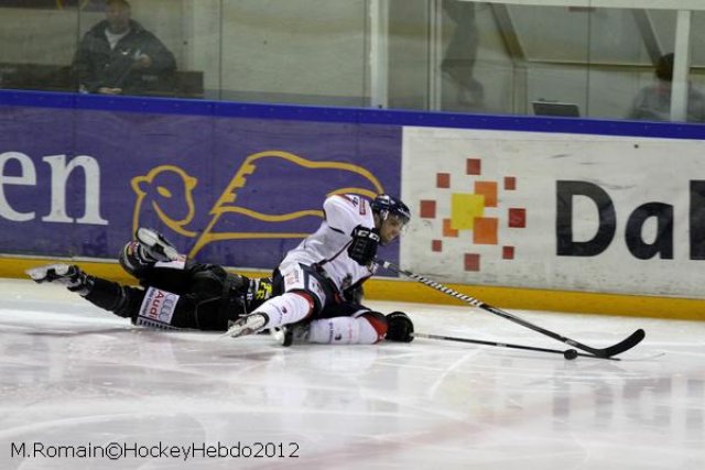 Photo hockey match Rouen - Angers  le 09/10/2012