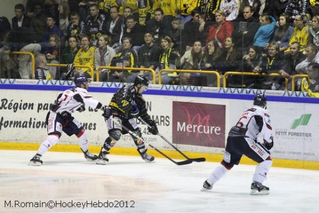 Photo hockey match Rouen - Angers  le 09/10/2012