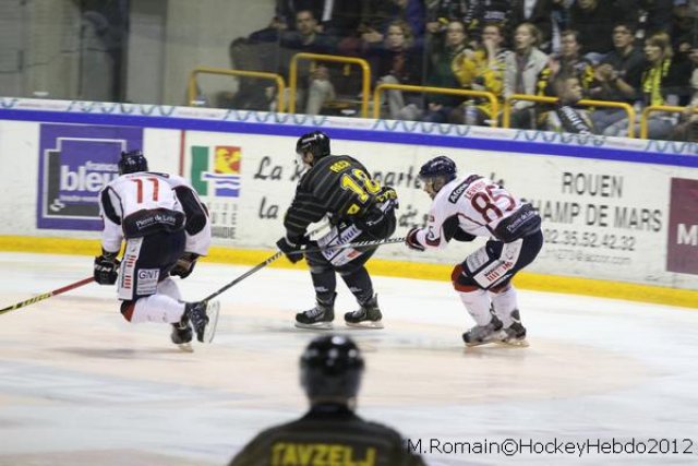 Photo hockey match Rouen - Angers  le 09/10/2012