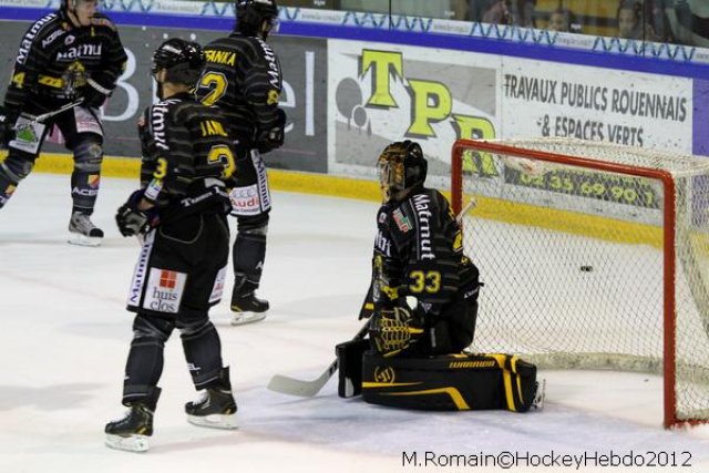 Photo hockey match Rouen - Angers  le 09/10/2012