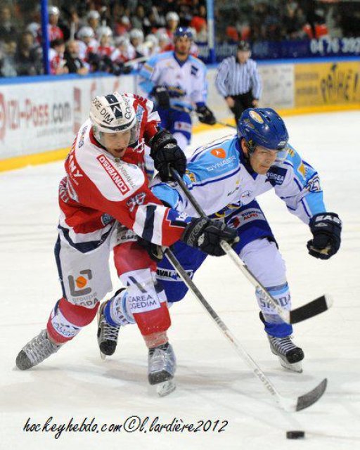 Photo hockey match Grenoble  - Villard-de-Lans le 09/10/2012