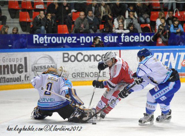 Photo hockey match Grenoble  - Villard-de-Lans le 09/10/2012