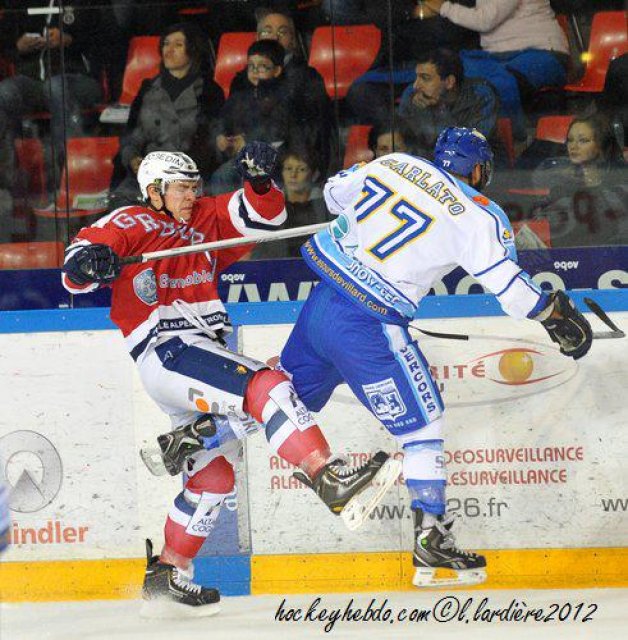 Photo hockey match Grenoble  - Villard-de-Lans le 09/10/2012