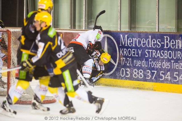 Photo hockey match Strasbourg  - Amiens  le 09/10/2012