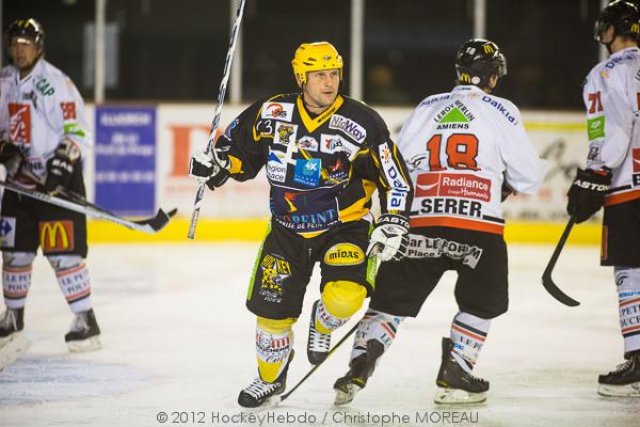 Photo hockey match Strasbourg  - Amiens  le 09/10/2012