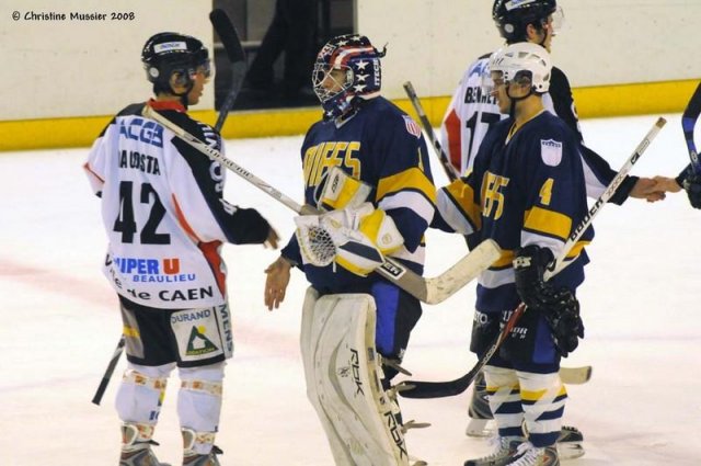 Photo hockey match Garges-lès-Gonesse - Caen  le 01/11/2008