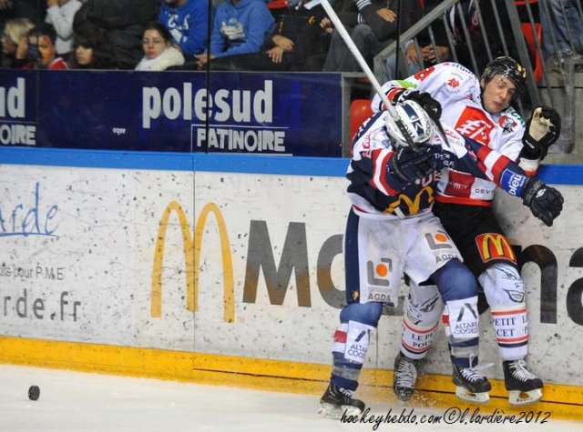 Photo hockey match Grenoble  - Amiens  le 13/10/2012