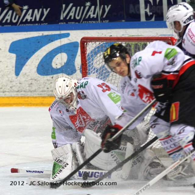Photo hockey match Grenoble  - Amiens  le 13/10/2012