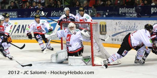 Photo hockey match Grenoble  - Amiens  le 13/10/2012